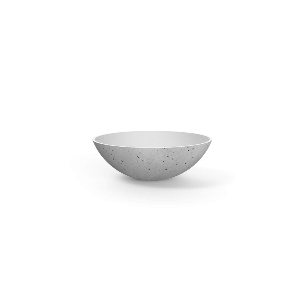 Betoni – Schale ZEN S grau Betoni - Blumentopf aus Beton Simple M terracotta
