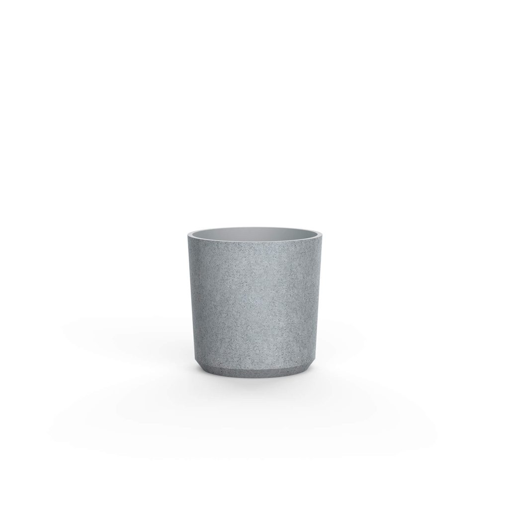 Betoni - concrete flowerpot Simple M grey